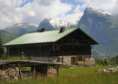 Ferme Creuzé - Le chalet et la vue