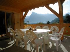 Chalet Criou - La terrasse