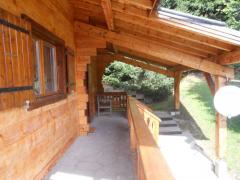 Chalet Croc Blanc - Le balcon est