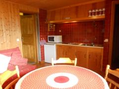 Chalet Croc Blanc - Appartement, cuisine/coin repas