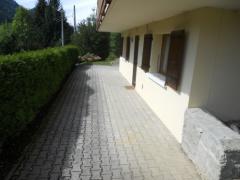 Chalet Croc Blanc - La terrasse en bas