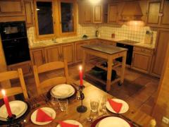 Chalet Boucherie - (fr)Open plan kitchen