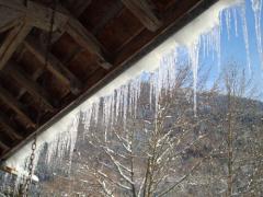 Ferme Samoens - La ferme en hiver