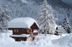 Chalet Frasserands - Le chalet en hiver
