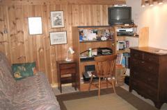 Chalet Frasserands - La chambre au rez de chaussée