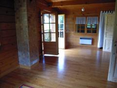 Chalet Frevuard - (fr)Bedroom with doors to balcony