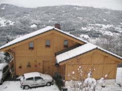 Chalet Geneviève - Chalet et vue en hiver