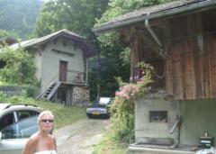Terrain Grevat - (fr)The existing mazot on plot 2