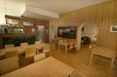 Hotel Regina - Le salle à manger et le bar