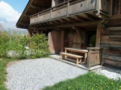 Demi Chalet ISBA 1 - La terrasse