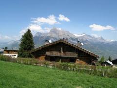 Demi Chalet ISBA 1 - Le chalet et la vue