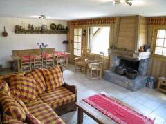 Demi Chalet ISBA 1 - La piece à vivre