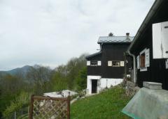 Chalet Etry - (fr)The 3 buildings (roof of garden chalet lower left of picture)