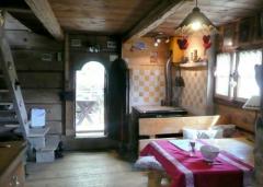 Chalet Etry - (fr)Living area in the main chalet