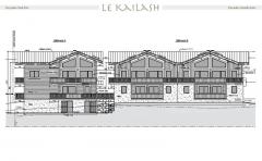 Chalet Kailash, B01 - Facade sud-est