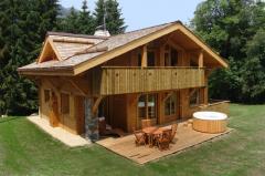 Chalet La Lune - Le chalet en été