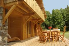 Chalet La Lune - La terrasse