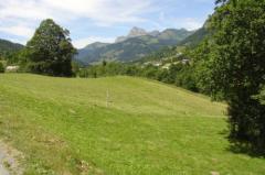 Land Praz Sur Arly - (fr)Views towards Mont Charvin