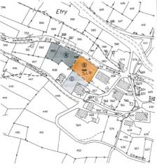 Terrain Etry - Le plan cadastral