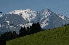 Terrain La Barme - (fr)Summer view of Mont Blanc from the plot