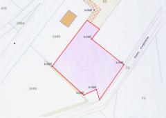 Land Vallons - (fr)The land plan for the plot