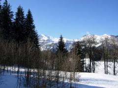 Appt. Le Lays - Vue (3) en hiver, depuis le balcon