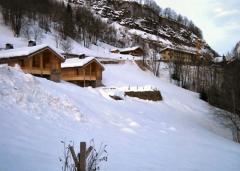 Terrain Les Faux - (fr)The plot in winter
