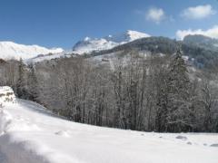 Terrain Les Faux - (fr)The view in wintertime