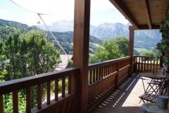 Chalet Les Molliats - Le balcon (2)