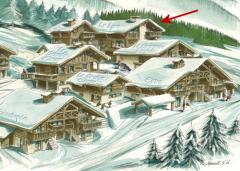 Chalet La Lyre - Chalet La Lyre et chalets voisins