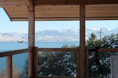 Maison Meillerie - La vue depuis la terrasse