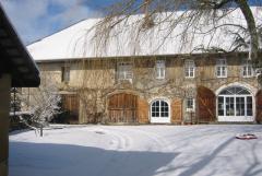 Maison Thusy - La maison en hiver