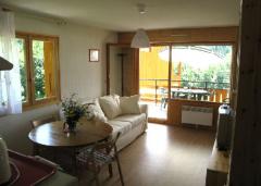 Appt. Le Maquis - (fr)The living room, with balcony