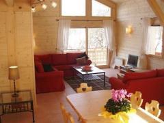 Chalet Marmotte - Le séjour