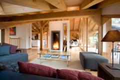 Chalet Maya - La pièce à vivre / salon