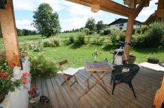 Chalet Nant Cruy - La terrasse