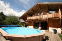 Chalet Nant Cruy - Le piscine