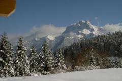Chalet Nant Cruy - La vue de la vallée de Chamonix, depuis le chalet
