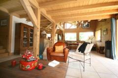 Chalet Nant Cruy - Le séjour