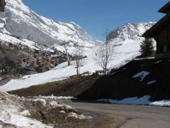 Appt. Outalays - (fr)The piste from the apartment