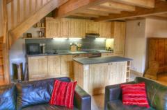 Penthouse Apartment - (fr)Open plan living area with fitted kitchen