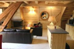 Penthouse Apartment - (fr)The sitting area with feature fireplace
