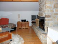 Chalet Les Pernettes - (fr)Feature fireplace in the sitting room