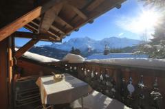 Chalet Le Plane Nord - La terrasse et la vue