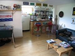 Chalet Plein Sud - (fr)The playroom/bar on the lower ground floor