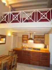 Chalet Prêles - (fr)Kitchen and mezzanine