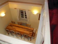 Chalet Prêles - (fr)Dining area from mezzanine