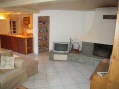 Chalet Prêles - (fr)Lounge and kitchen