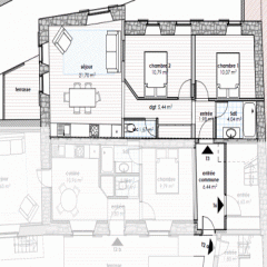 Chalet du Rocher, Appt. T3 - 