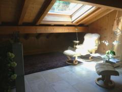 Appt. Pure Laine - (fr)Under eave sitting area in the main living room